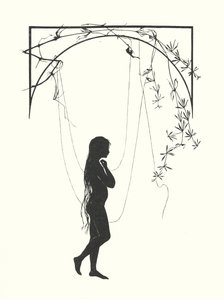 Johanna Beckmann silhouet door Johanna Beckmann