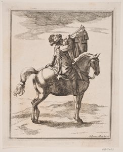 Een Trompetter te Paard