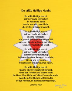 O stille heilige nacht