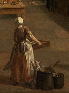 (detail) van de Afdelingen in het Sint-Janshospitaal door Johannes Beerblock