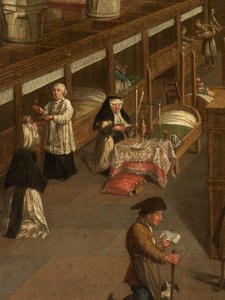 Detail (De Zalmen in het Sint-Janshospitaal) door Johannes Beerblock