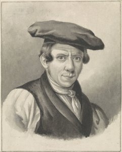 Zelfportret van Johannes Boshamer