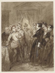 Scène uit de Tachtigjarige Oorlog door Johannes Christiaan d