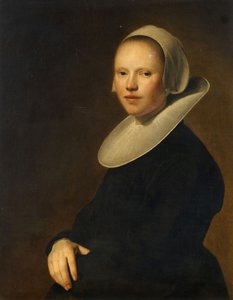 Portret van een jonge vrouw