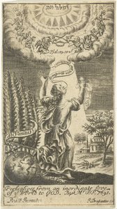 Vrouw wordt in de hemel opgenomen door Johannes Drappentier (voor 1669 na 1713)