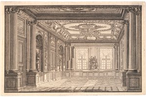 De eetzaal in Chr. VII