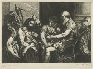 Christus voor Pilatus door Johannes Gronsveld