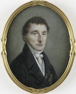 Pieter de Riemer (1769-1831), professor in de ontleed- en verloskunde, consulent chirurgijn van koning Willem I door Johannes Hari (I)