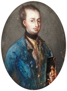 Portret van koning Karel XII van Zweden 1682-1718