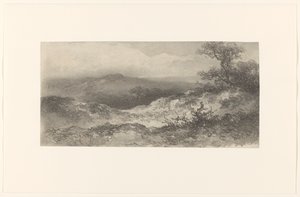 Duinlandschap door Johannes Hilverdink
