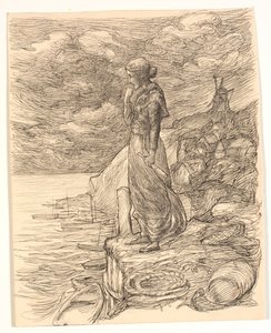 Illustratie voor Alfred Tennyson "Enoch Arden"