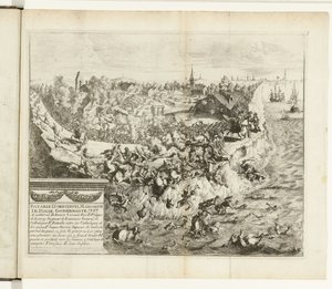Slag bij Oosterweel, 1567 door Johannes Jacobsz van den Aveele
