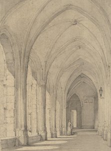 Kloostergang bij de Domkerk te Utrecht