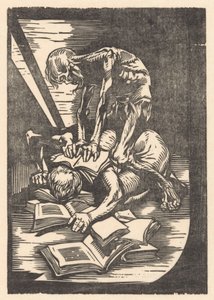 De Dood met slachtoffer door Johannes Josephus Aarts