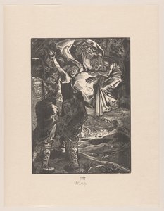 Macbeth en Banquo ontmoeten de drie heksen