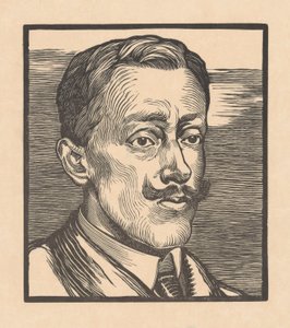 Portret van François Gérard Waller door Johannes Josephus Aarts