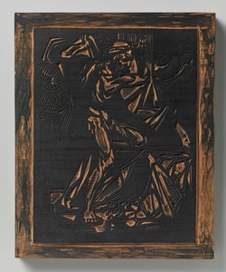 Torsende mansfiguur door Johannes Josephus Aarts