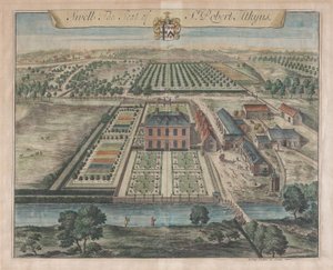 Swell, de zetel van Sir Robert Atkyns, [1712] heruitgegeven 1768 door Johannes Kip