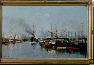 Schepen in de haven