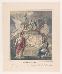 Allegorisch grafmonument voor Jan Carel Josephus van Speijk