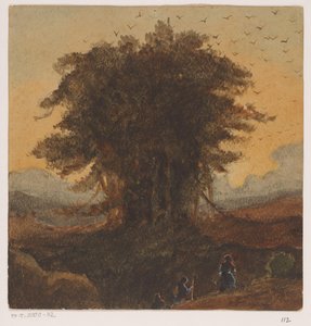 De boom met vele vogels door Johannes Tavenraat