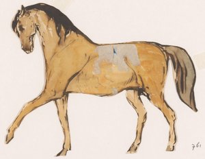 Paard (uitgeknipt)