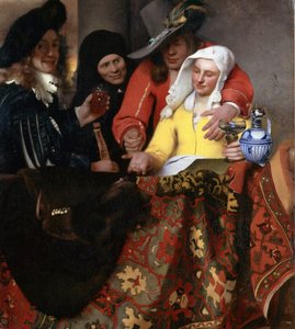Die Kupplerin door Johannes Vermeer