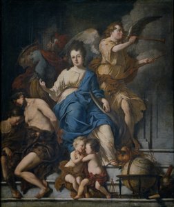 Allegorie van het Verdrag van Rijswijk, 1697 door Johannes Voorhout (I)