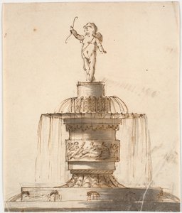 Fontein met Amorfiguur