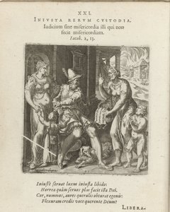 Onrechtmatige inbeslagname van goederen door Johannes Wierix