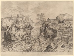 Prospectus Tyburtinus (Uitzicht op de Tiber)