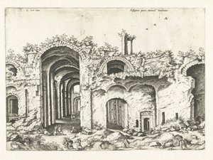 Derde gezicht op de Thermen van Diocletianus