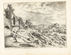 Tweede gezicht op de Palatijn in Rome