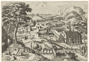 Landschap met de heilige Hieronymus