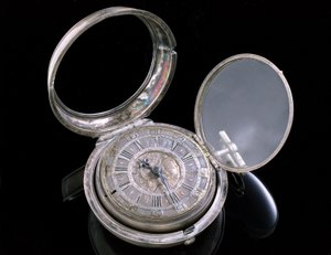 Spilhorloge, Den Haag, ca. 1695 door Johannes van Ceulen