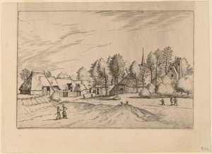 Dorp met Kerk