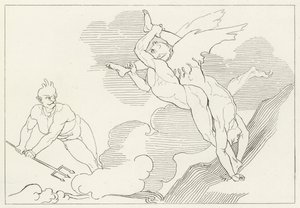 Top van Malebolge, Inferno, Canto 21 (gravure)