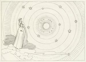 Het Empyreum, Paradijs, Canto 28 (gravure)