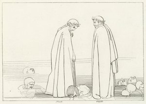 Het Bevroren Meer, Inferno, Canto 32 (gravure)