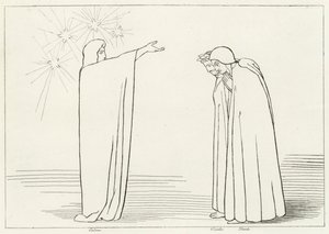 De Berg van Beproeving, Louteringsberg, Canto 1 (gravure)