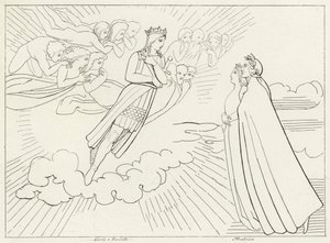 De Planeet Venus, Paradijs, Canto 8 (gravure)