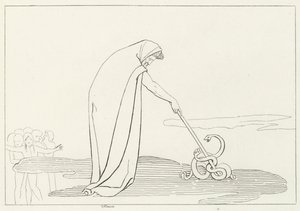 Tiresias, Inferno, Canto 20 (gravure)