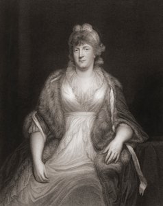 Prinses Wilhelmina van Pruisen. Portret door John (after) Hoppner