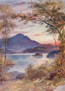 Ben Venue en de Trossachs door John (after) MacWhirter