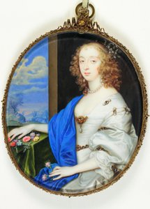Lady Mary Villiers, hertogin van Lennox en Richmond door John (attr. to) Hoskins