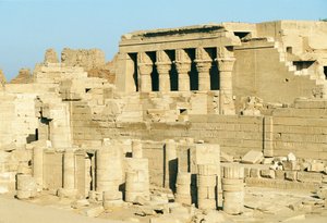 Egypte, Dandarah (Dendera), Tempel van Hathor