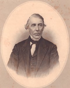 Portret van Amerikaanse Methodistische geestelijke John Price Durbin (1800-1876), gravure door W Wellstood