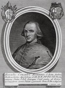 Portret van Ercole Consalvi (1757-1824), Italiaanse kardinaal en politicus, gravure door Carlo Antonini door Walter Charles Mills