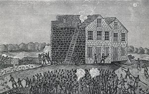 Pro-slavernij menigte vermoordt dominee Elijah Parish Lovejoy, 7 november