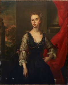 Portret van Elizabeth, gravin van Pembroke (1674-1739) door John (studio of) Vanderbank